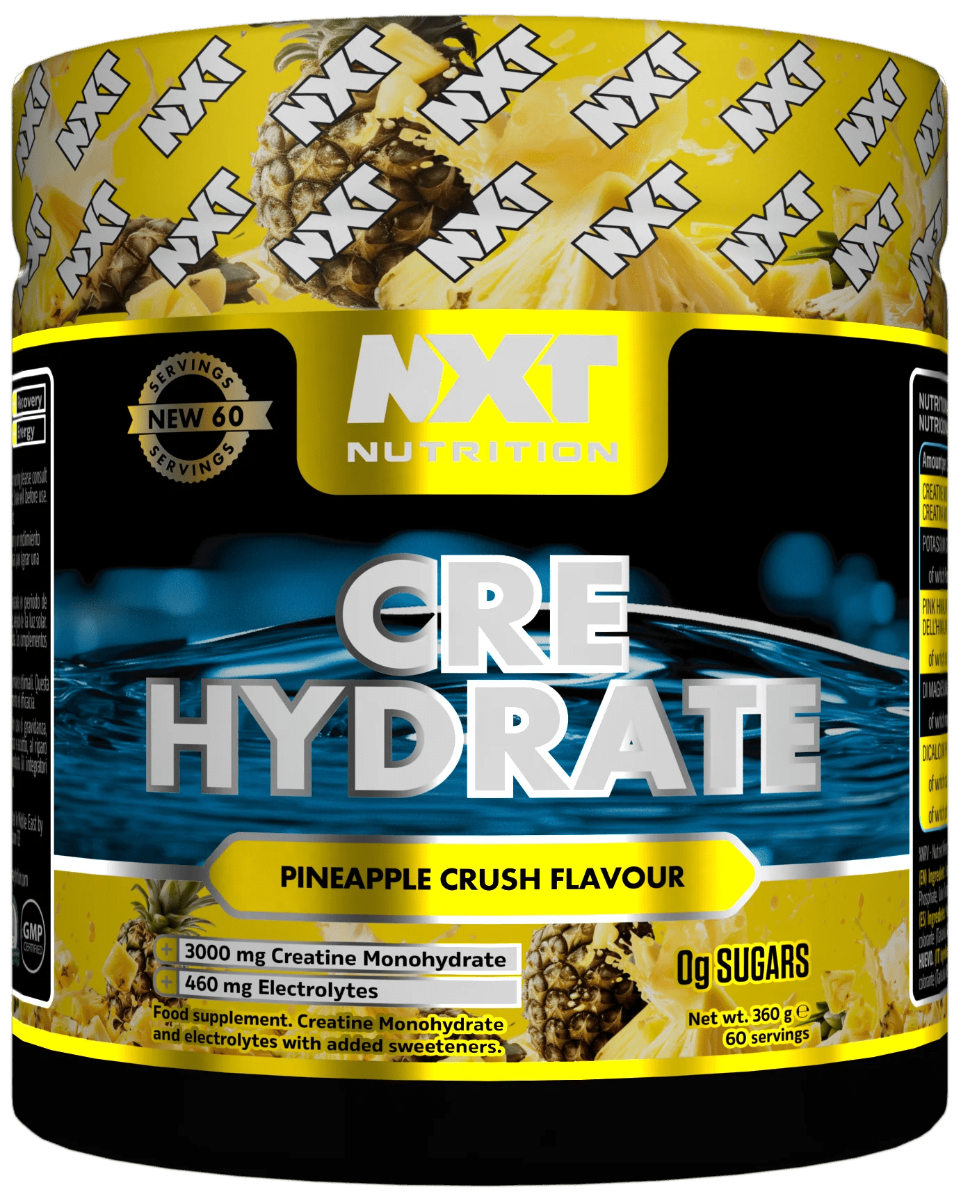 Cre Hydrate 360g - NXT Nutrition UK