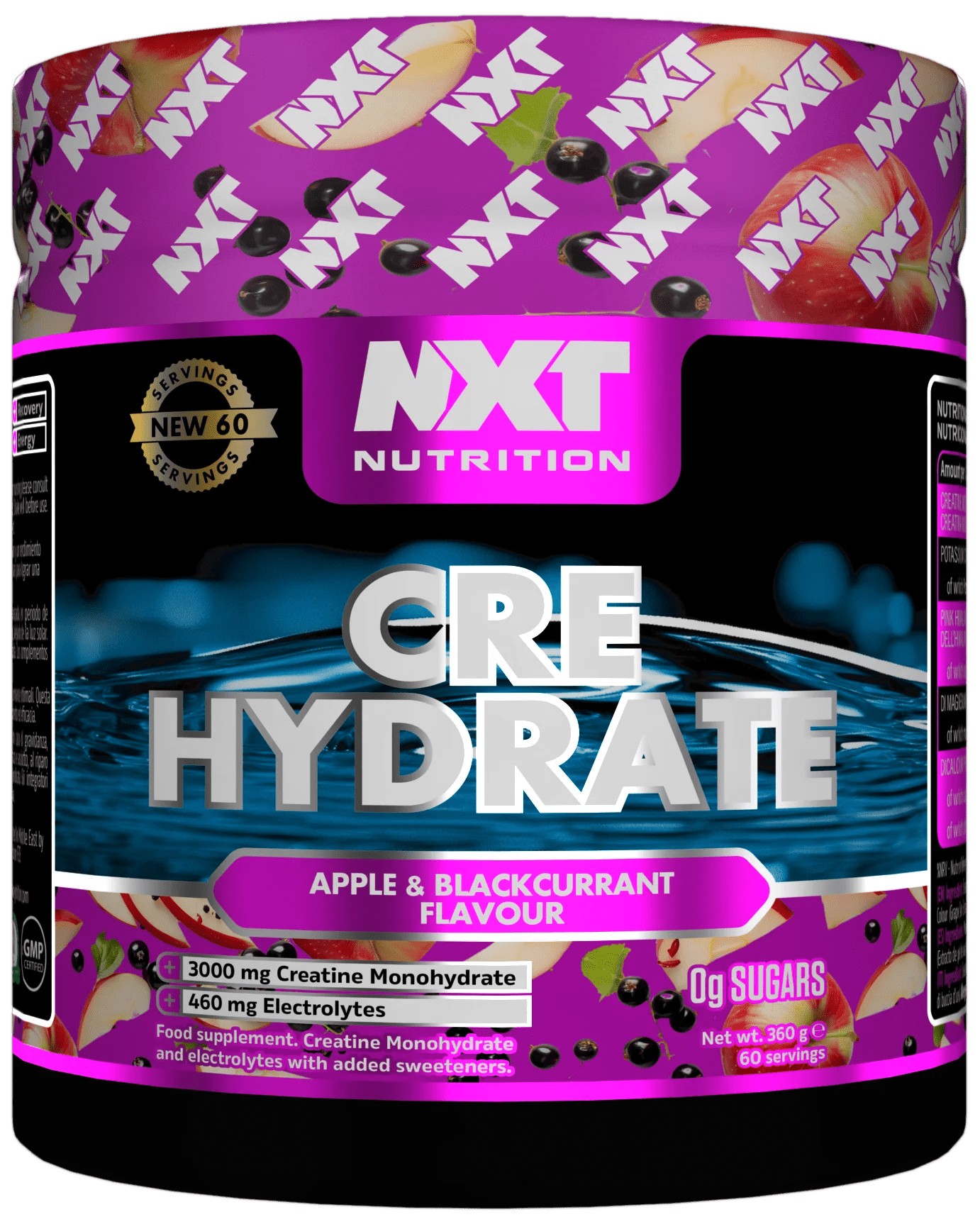 Cre Hydrate 360g - NXT Nutrition UK