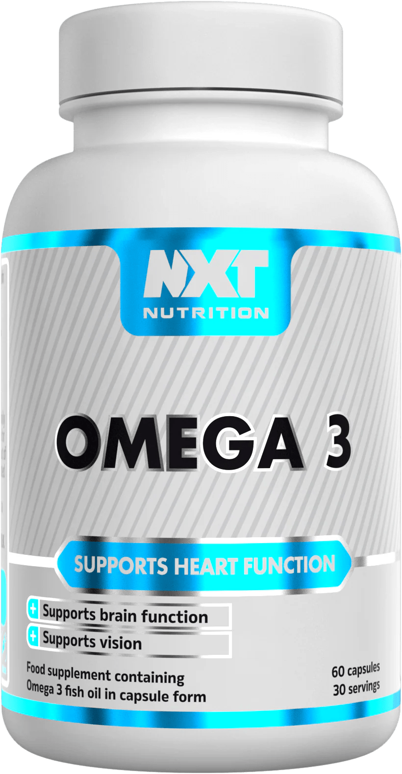 Omega 3 60 Capsules - NXT Nutrition UK