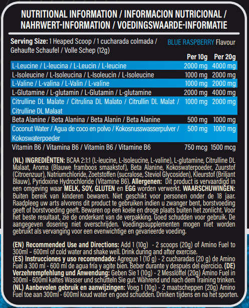 Amino Fuel 300g - NXT Nutrition UK