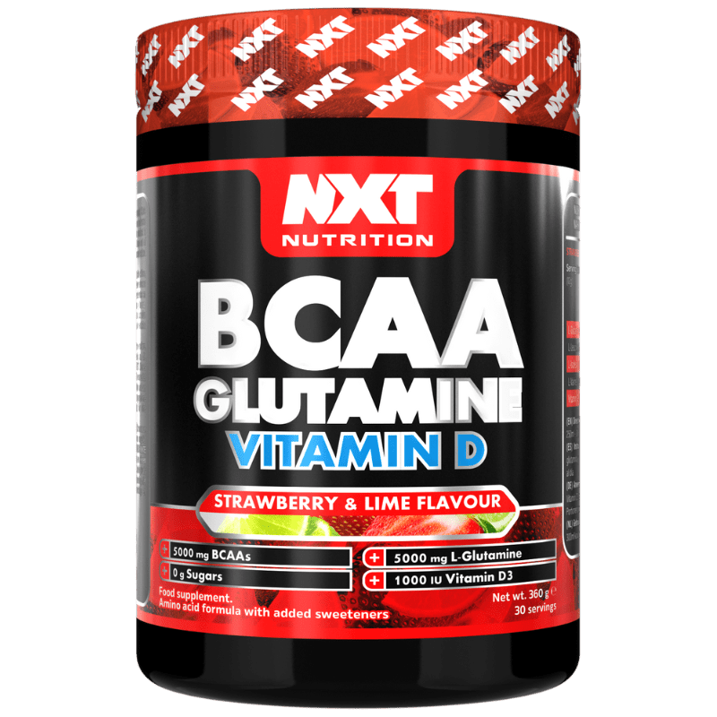 BCAA Glutamine & Vitamin D 360g - NXT Nutrition UK