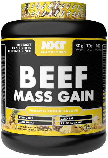 Beef Mass Gain 3.15kg - NXT Nutrition UK