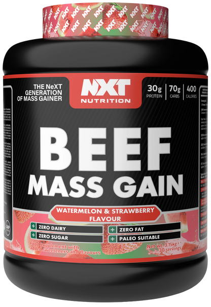 Beef Mass Gain 3.15kg - NXT Nutrition UK