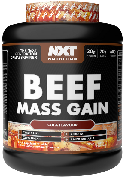 Beef Mass Gain 3.15kg - NXT Nutrition UK