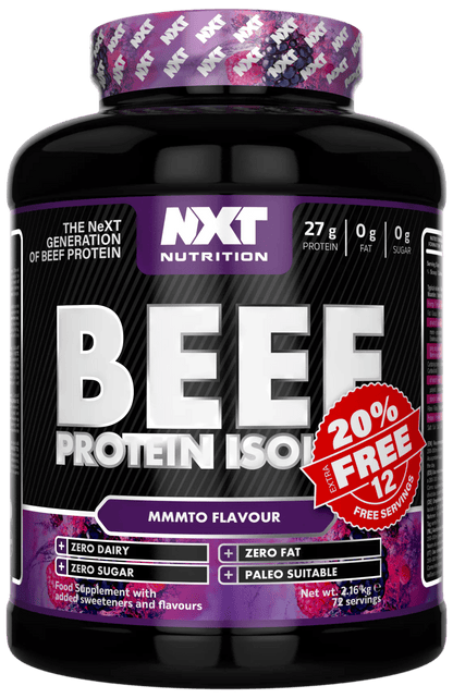 Beef Protein Isolate 1.8kg - NXT Nutrition UK
