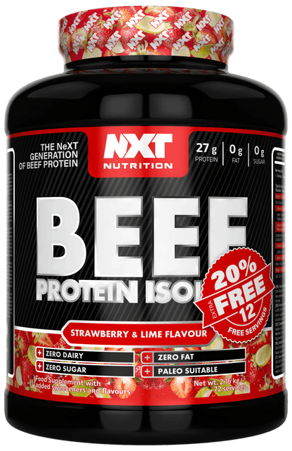 Beef Protein Isolate 1.8kg - NXT Nutrition UK
