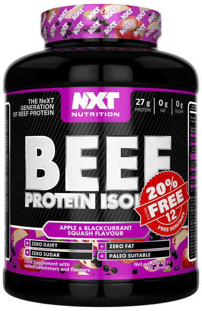 Beef Protein Isolate 1.8kg - NXT Nutrition UK