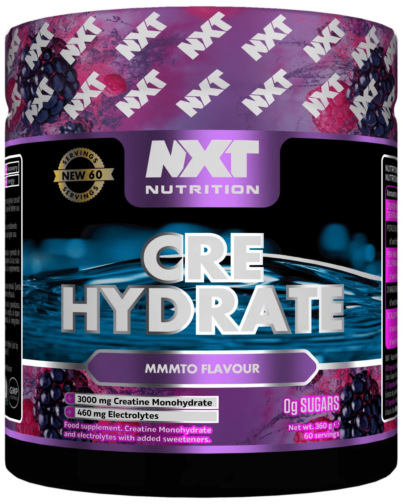 Cre Hydrate 360g - NXT Nutrition UK