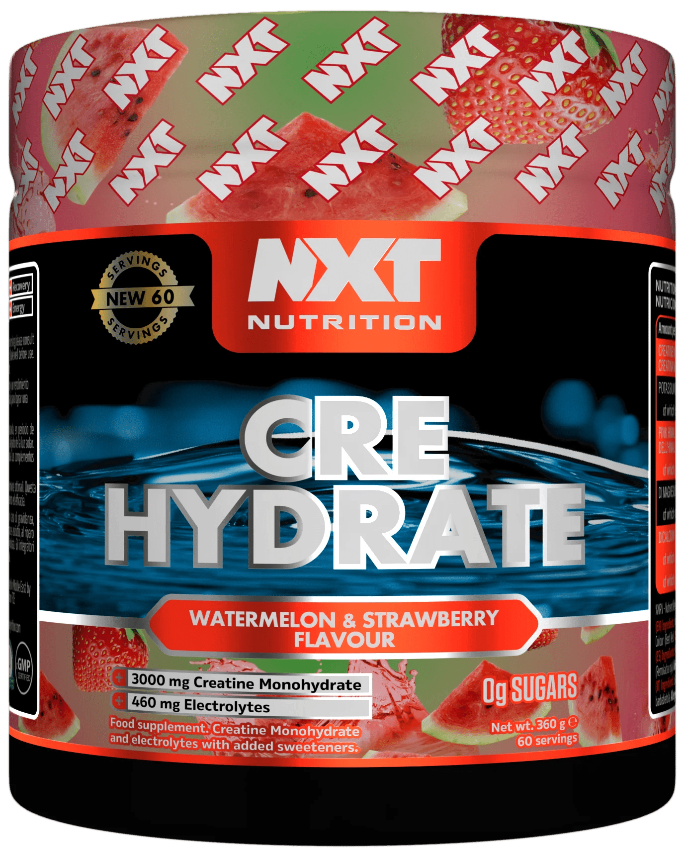 Cre Hydrate 360g - NXT Nutrition UK