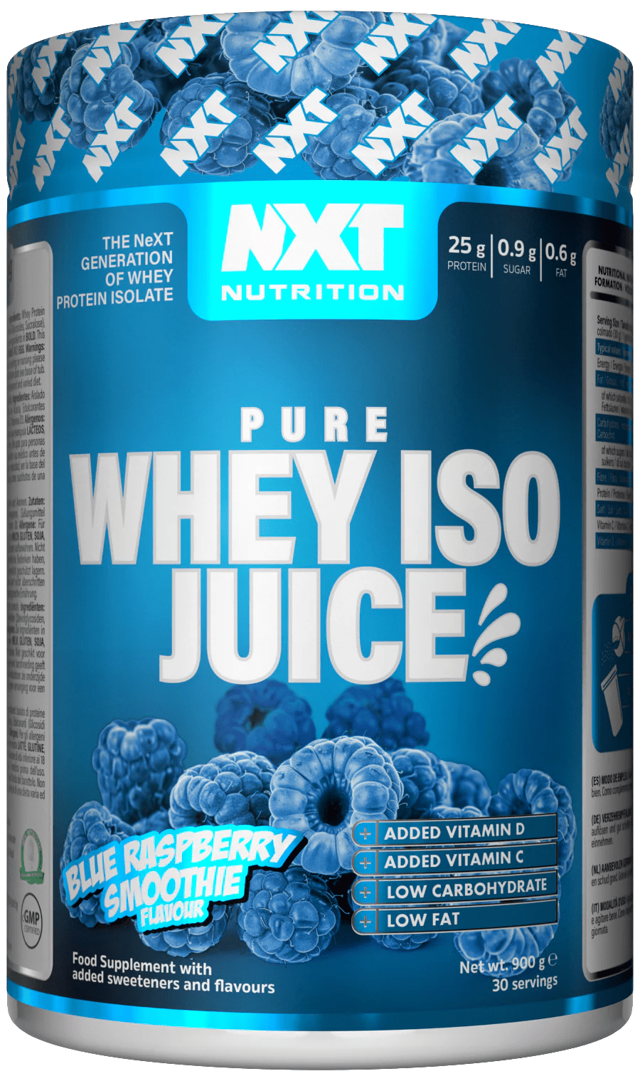 Pure Whey ISO Juice 900g - NXT Nutrition UK