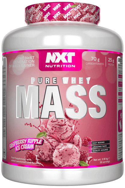 Pure Whey Mass 3.18kg - NXT Nutrition UK
