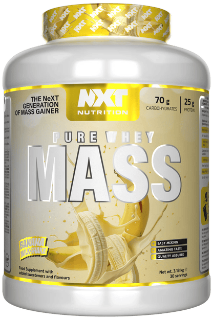 Pure Whey Mass 3.18kg - NXT Nutrition UK
