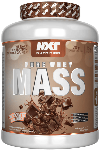 Pure Whey Mass 3.18kg - NXT Nutrition UK