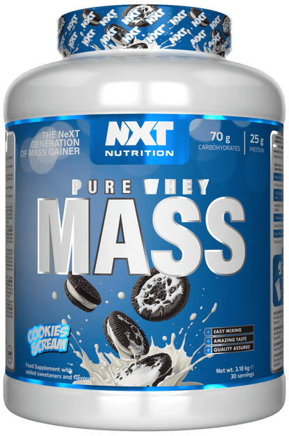 Pure Whey Mass 3.18kg - NXT Nutrition UK