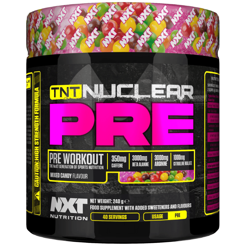 TNT Nuclear PRE 240g - NXT Nutrition UK
