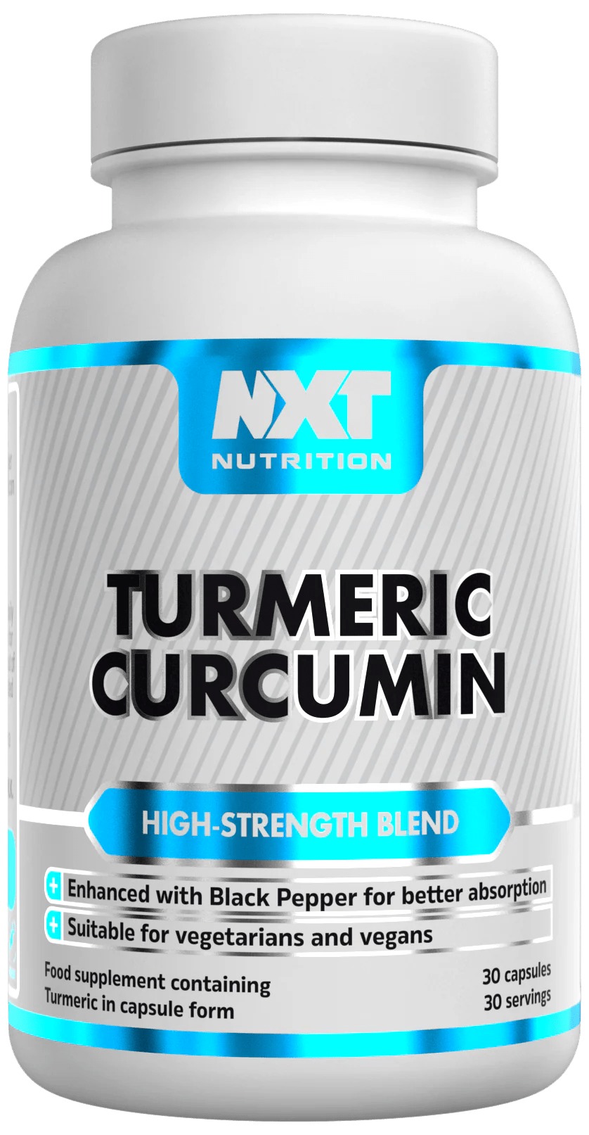 Turmeric Curcumin 30 Capsules - NXT Nutrition UK