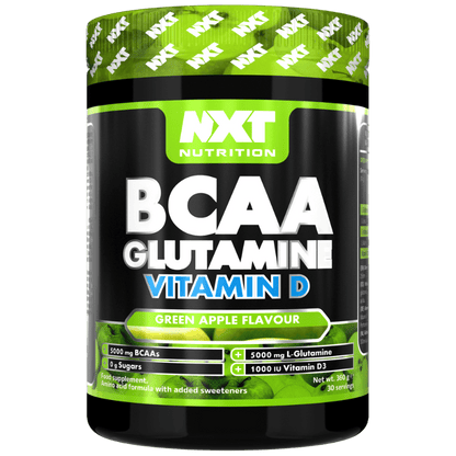 BCAA Glutamine & Vitamin D 360g - NXT Nutrition UK