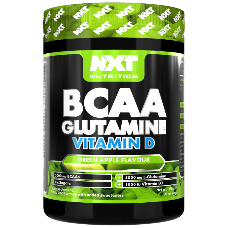 BCAA Glutamine & Vitamin D 360g - NXT Nutrition UK