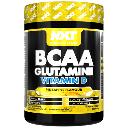 BCAA Glutamine & Vitamin D 360g - NXT Nutrition UK
