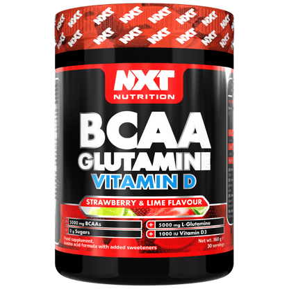 BCAA Glutamine & Vitamin D 360g - NXT Nutrition UK