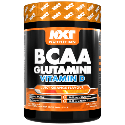 BCAA Glutamine & Vitamin D 360g - NXT Nutrition UK
