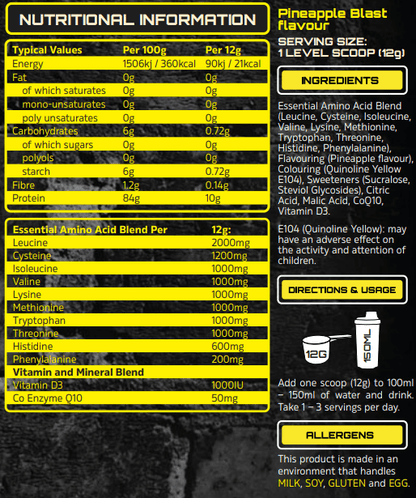 TNT Nuclear EAA 360g - NXT Nutrition UK
