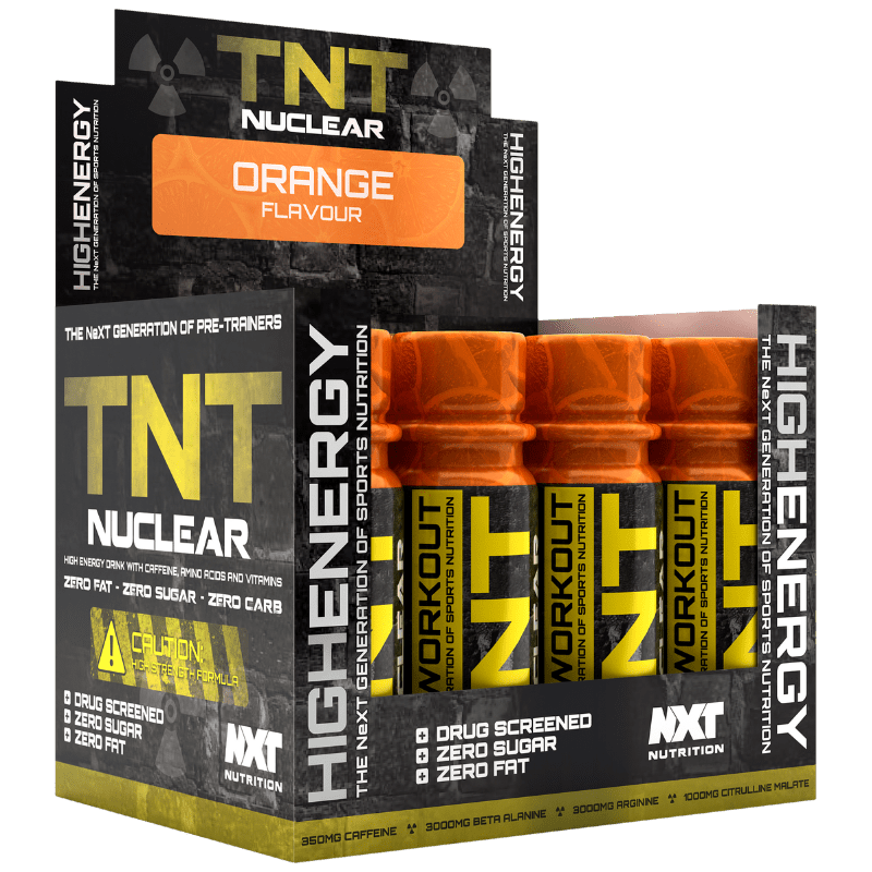 TNT Nuclear Shots 12 x 60ml - NXT Nutrition UK