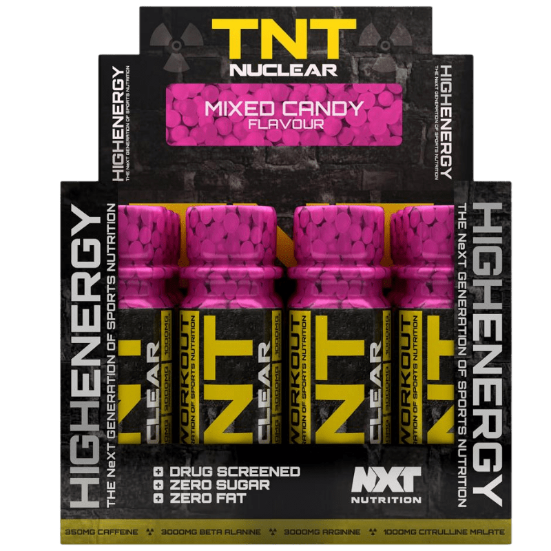 TNT Nuclear Shots 12 x 60ml - NXT Nutrition UK