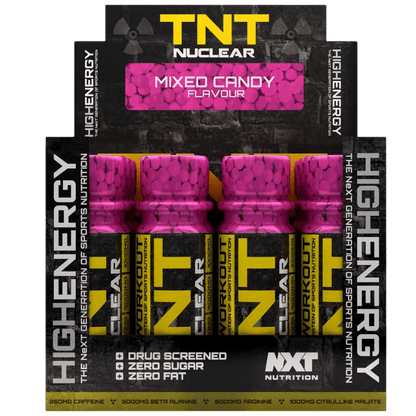 TNT Nuclear Shots 12 x 60ml - NXT Nutrition UK